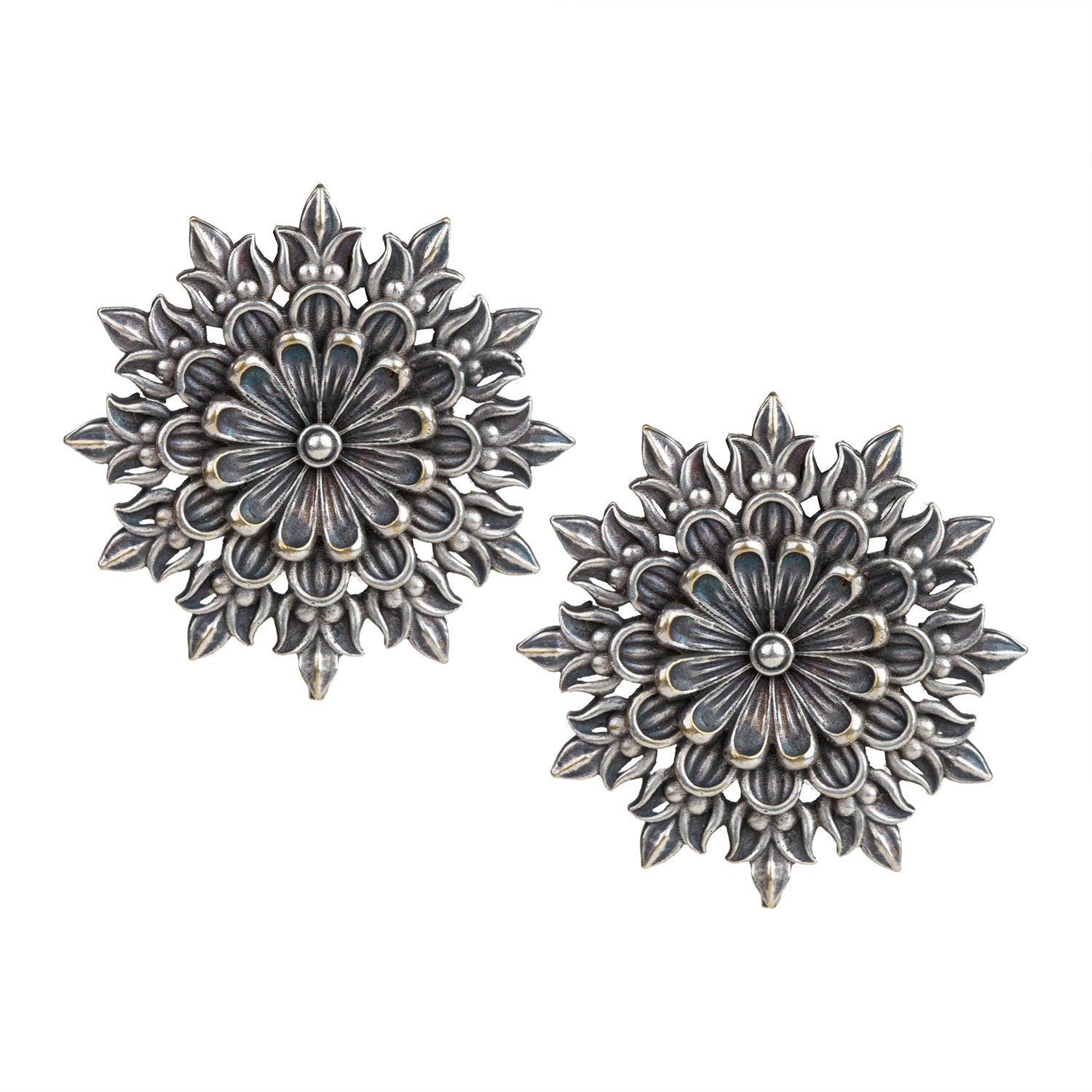 bindhani oxidised studs earrings for women girls