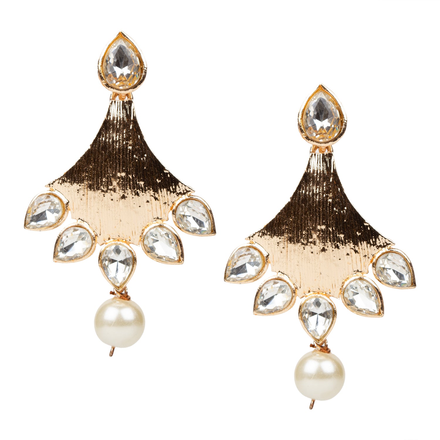 Golden Fancy Rose Gold Plated Drop Earring, Size: 12 mm at Rs 100/piece in  Indore