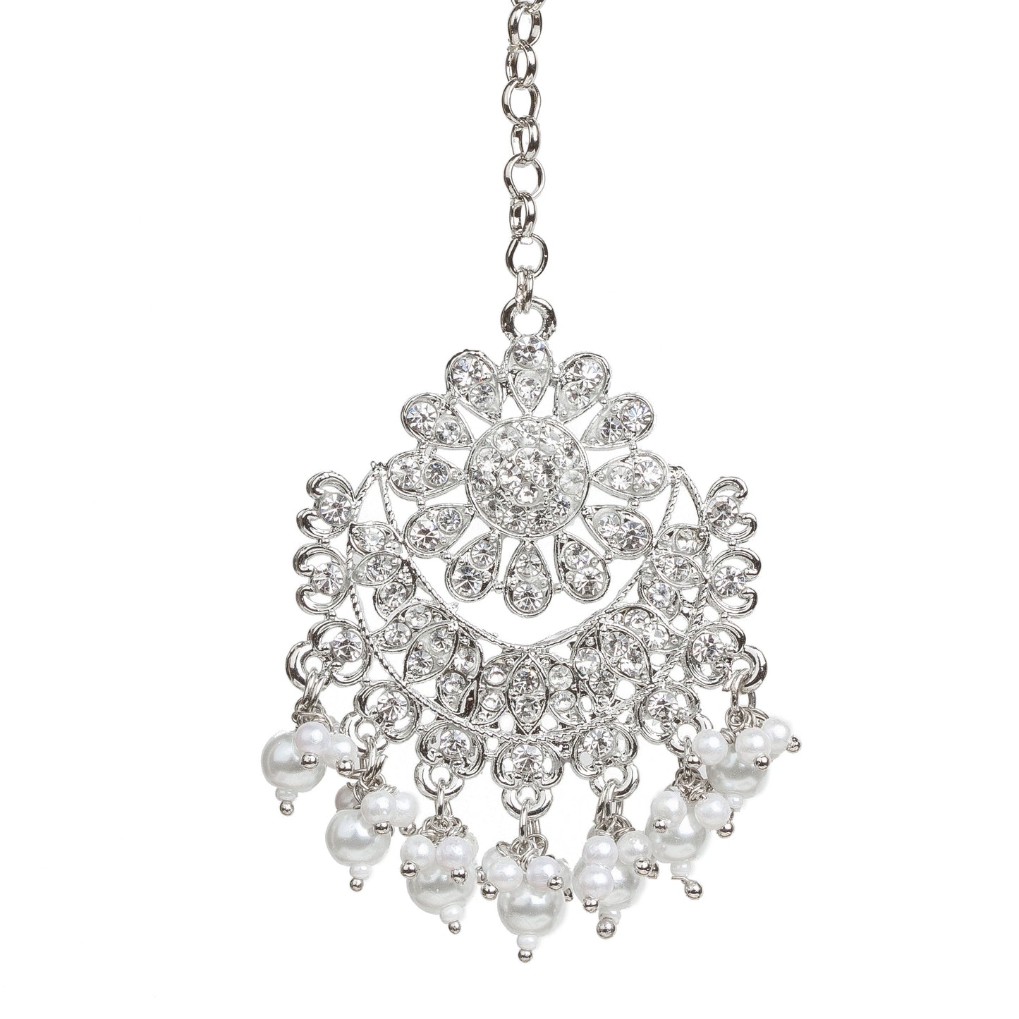 bindhani-silver-plated-flower-shaped-maang-tikka-for-women