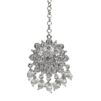 bindhani-silver-plated-flower-shaped-tikka