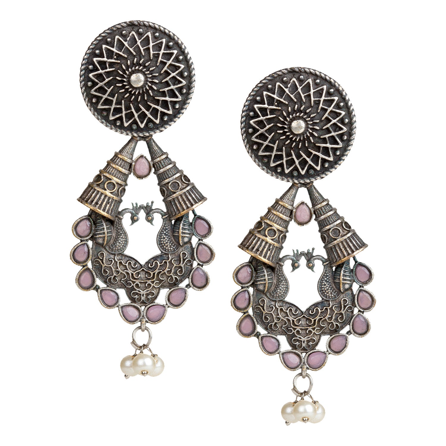 Shop Latest Oxidised Jewellery Earrings | Shforn