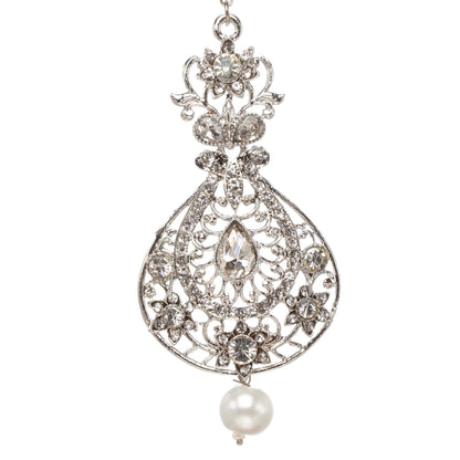 bindhani-silver-toned-flower-work-drop-maang-tikka-for-women