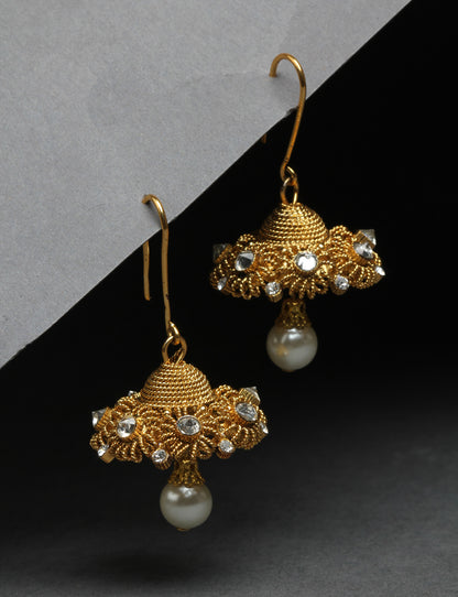 Kan Ka Jhumka With Pearl Drop