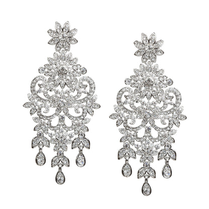 Chandelier Earrings with Tikka